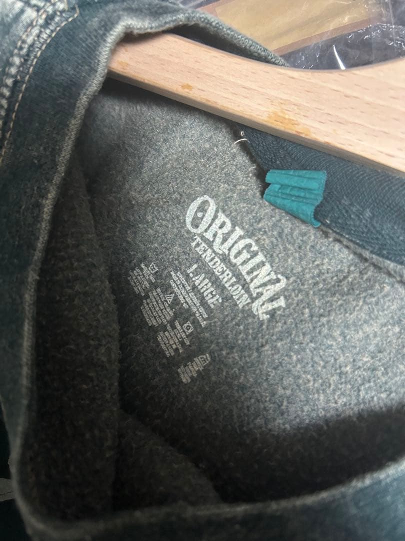 テンダーロイン SWEAT ACID DLR GREEN L 新品