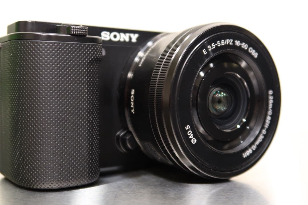 【美品】SONY ZV-E10 ミラーレス一眼　パワーズームレンズキット