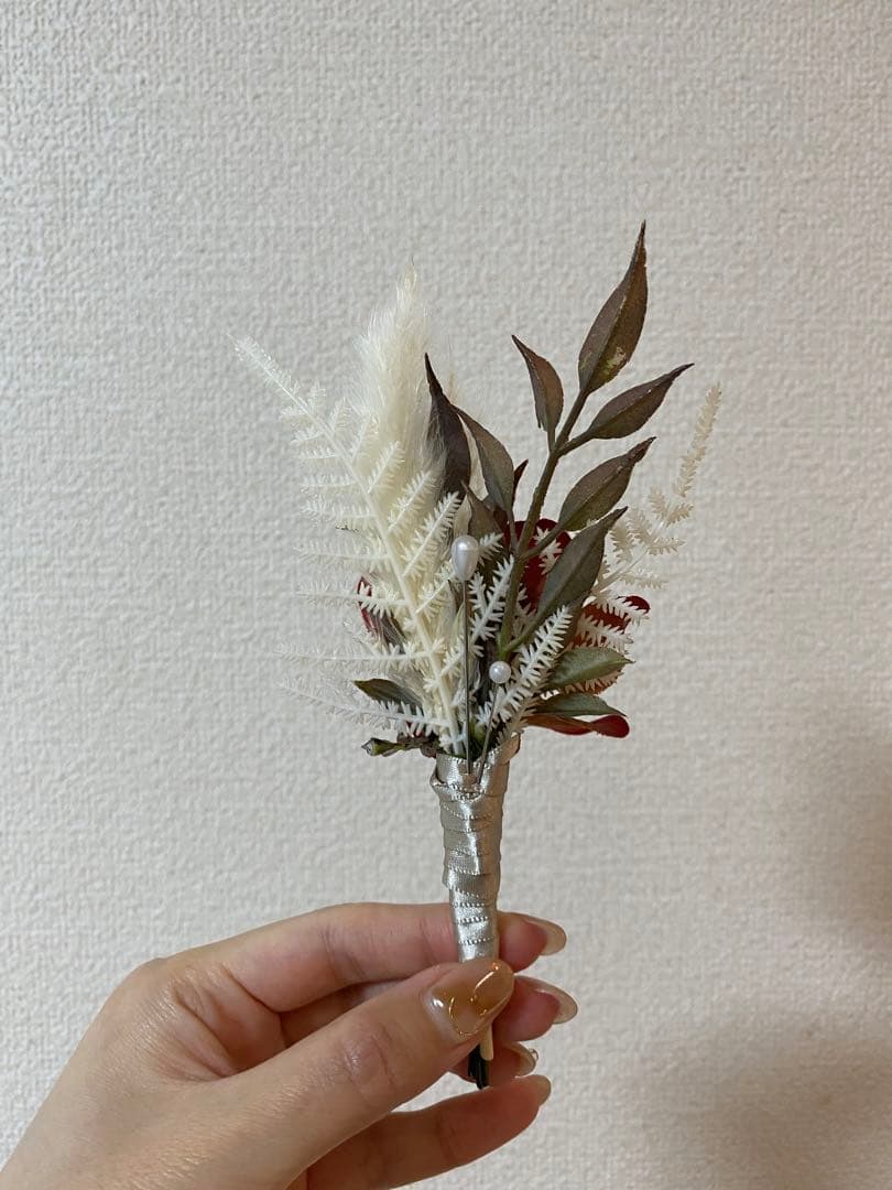 値下げ❣️アーティフィシャルフラワーブーケ　ウェディングブーケ