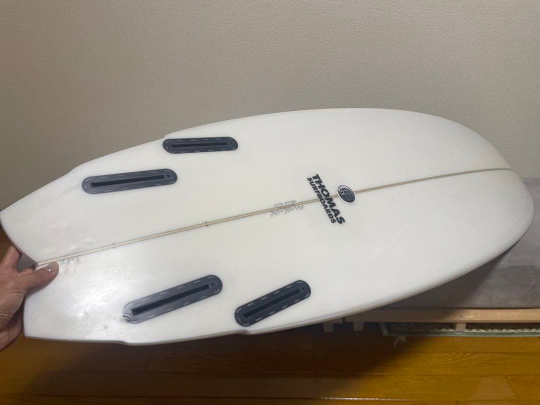 サーフィン・ボディボード THOMAS SURFBOARD 5'4 crowe quad