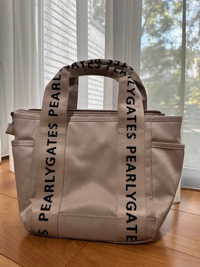 PEARLY GATES ゴルフバッグ ベージュ 中型