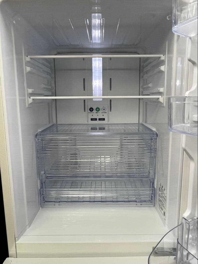 大きめ 2ドア 280L SHARP 2022年 SJ-PD28H-W 冷蔵庫
