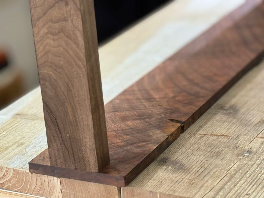 週末SALE。ウォルナット　植物用LEDライトスタンド