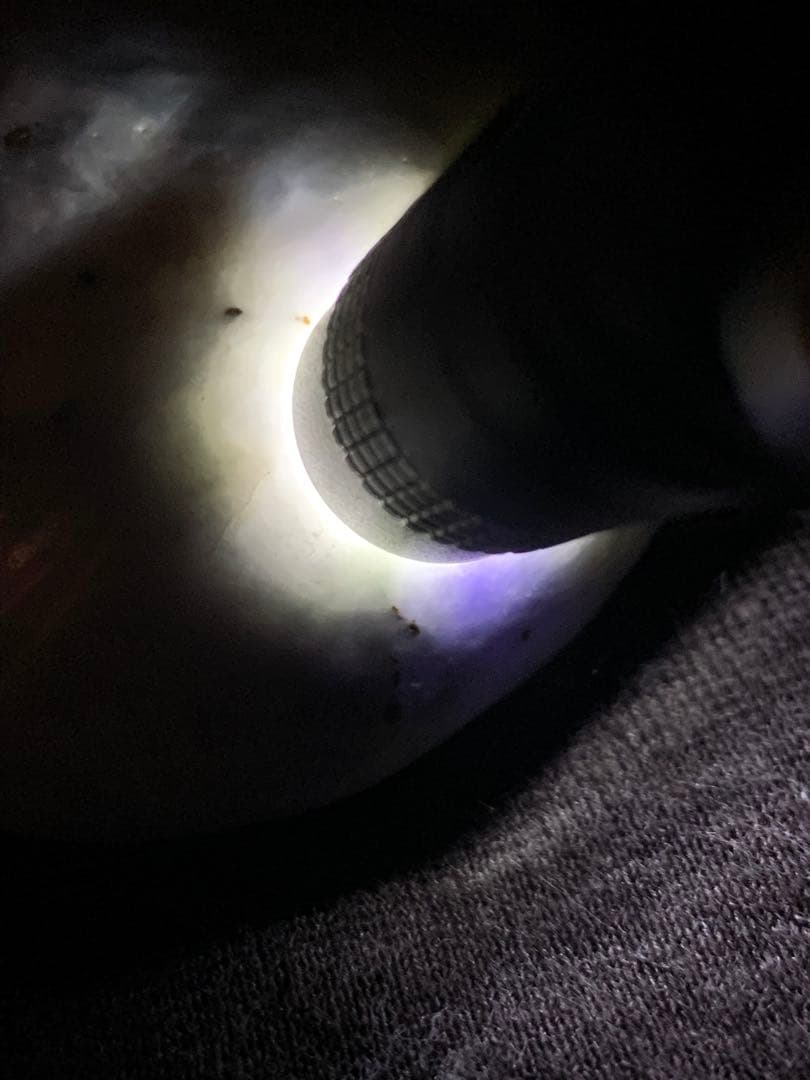 糸魚川ラベンダー翡翠　原石　紫ひすい　水石　根付　国産鉱物標本　コン沢　妖精ラベ