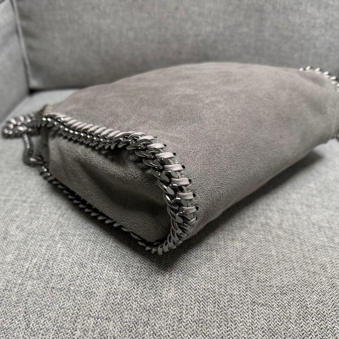 ステラ マッカートニー ファラベラ ミニ トートバッグ ライトグレー