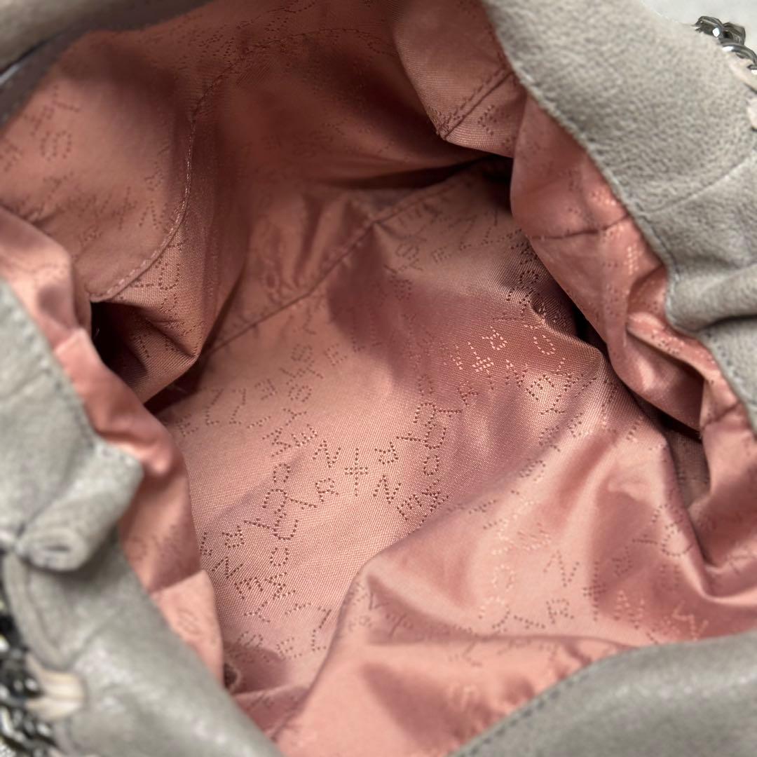 ステラ マッカートニー ファラベラ ミニ トートバッグ ライトグレー