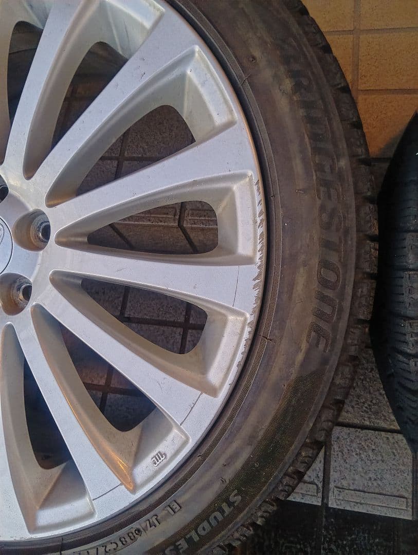 スバルレガシー純正18インチホイールセット