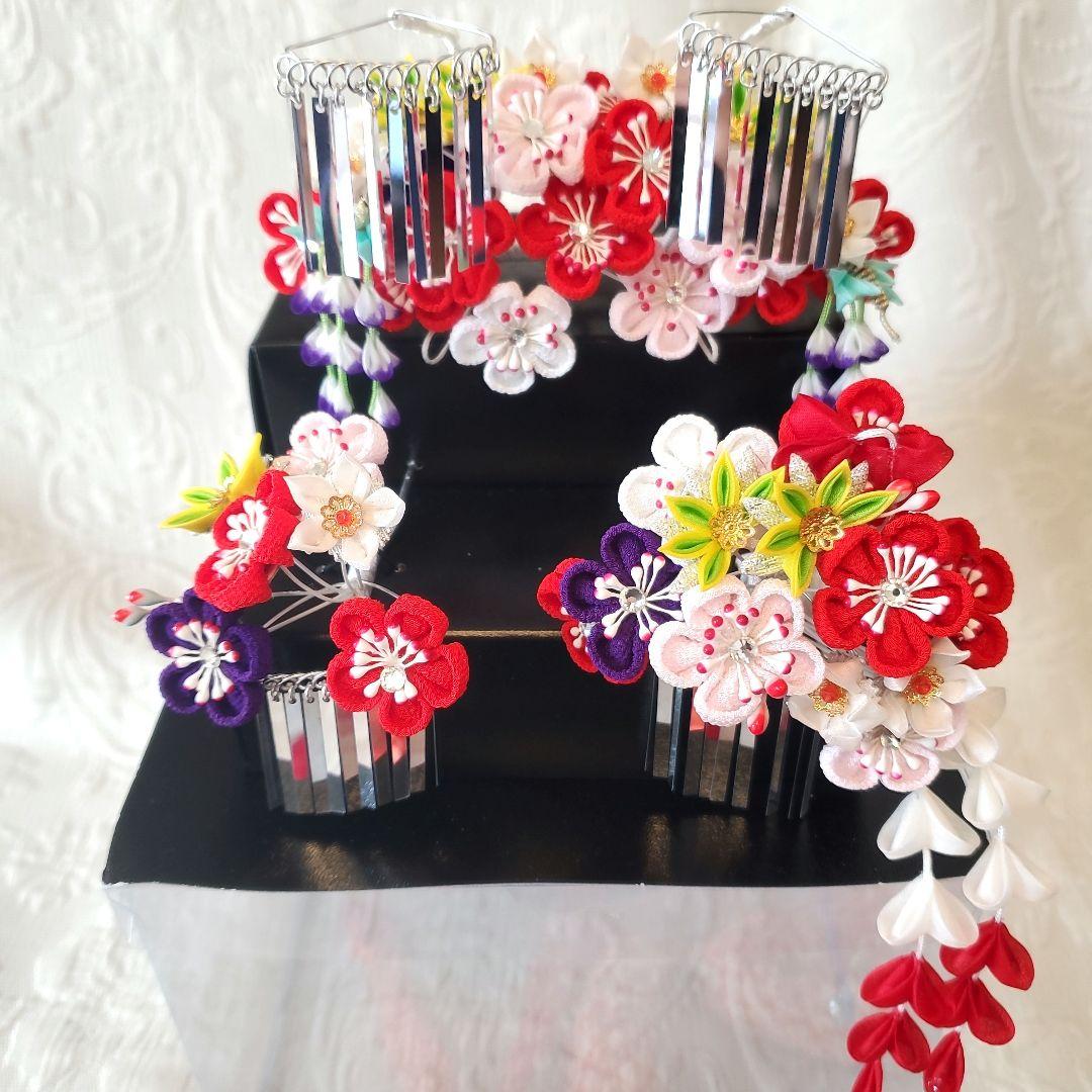 七五三 髪飾り　勝山セット