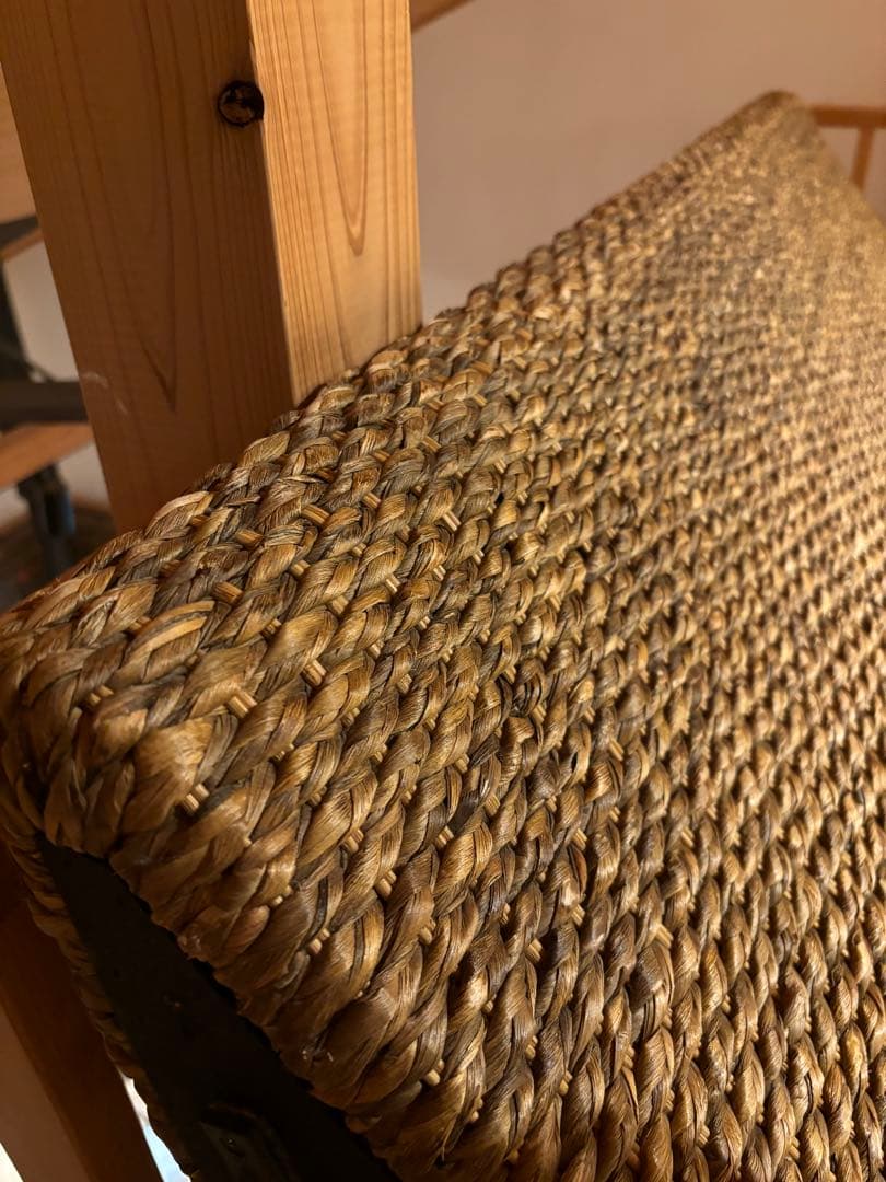 アジアン家具　ウォーターヒヤシンスベッドフレーム