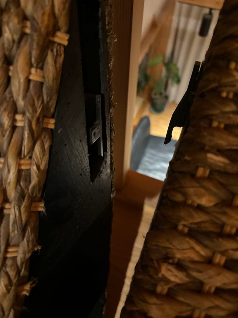 アジアン家具　ウォーターヒヤシンスベッドフレーム