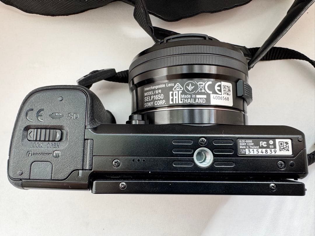 SONY α6000 ダブルズームレンズキット（ILCE-6000Y）