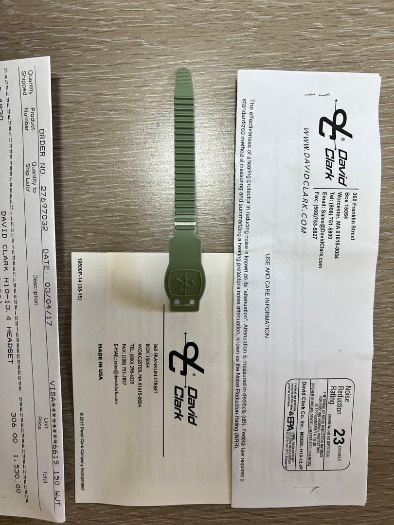 その他 David Clark H10-13.4