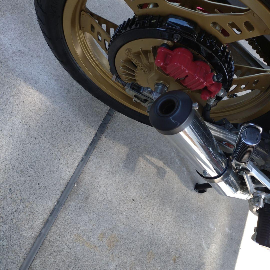 CBX400F NC07 MARVINGのマフラー