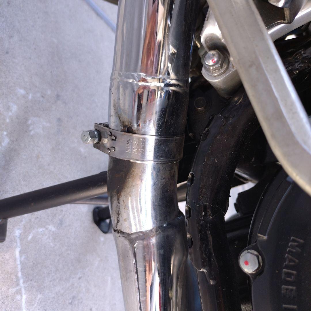 CBX400F NC07 MARVINGのマフラー