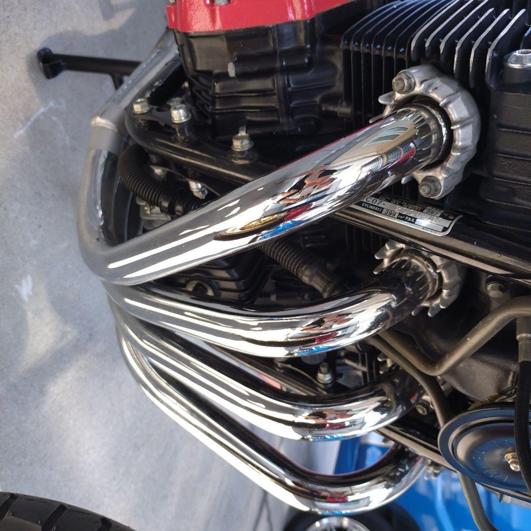 CBX400F NC07 MARVINGのマフラー