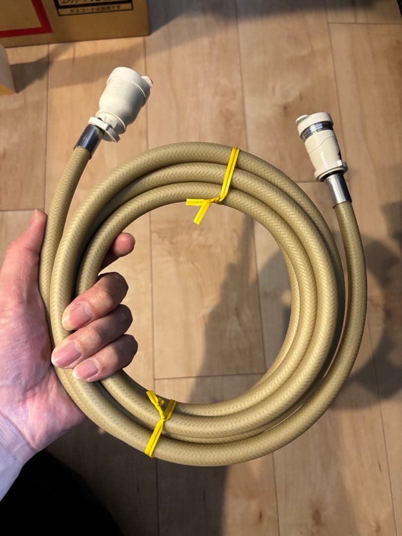 【保管未使用品】リンナイ　都市ガスファンヒーター　SRC-364E ホース付