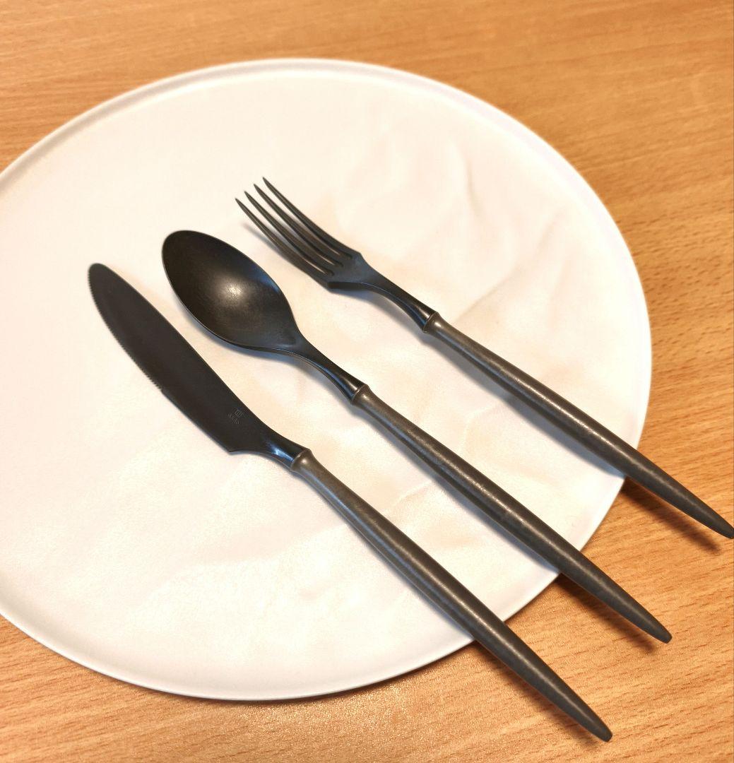 新品ARASエイラス　スプーン、フォーク、ナイフ、カレースプーンの4点セット×3