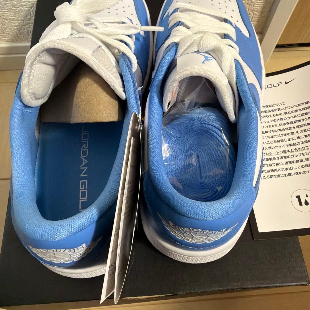 新品未使用NIKE Air Jordan1 Low GOLF “UNC“25.5