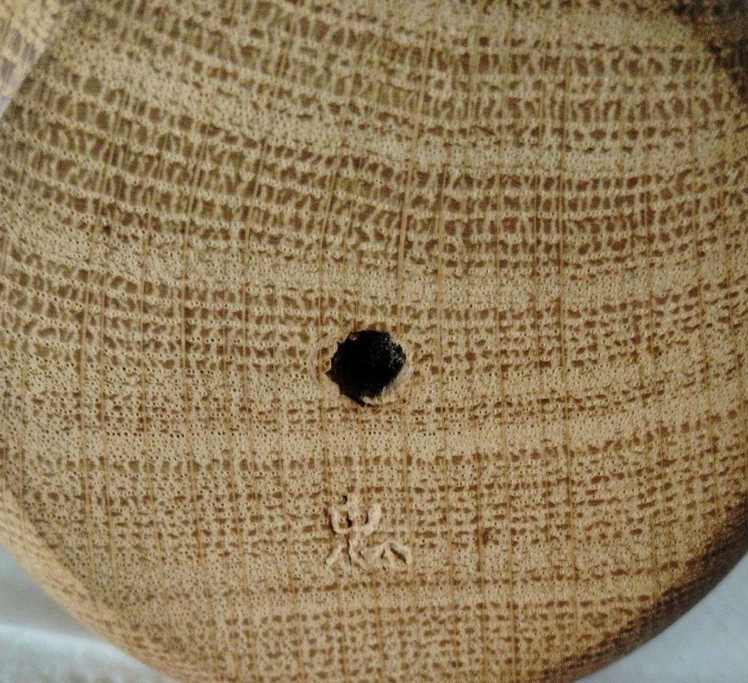 三浦忠司　木製のおひなさま