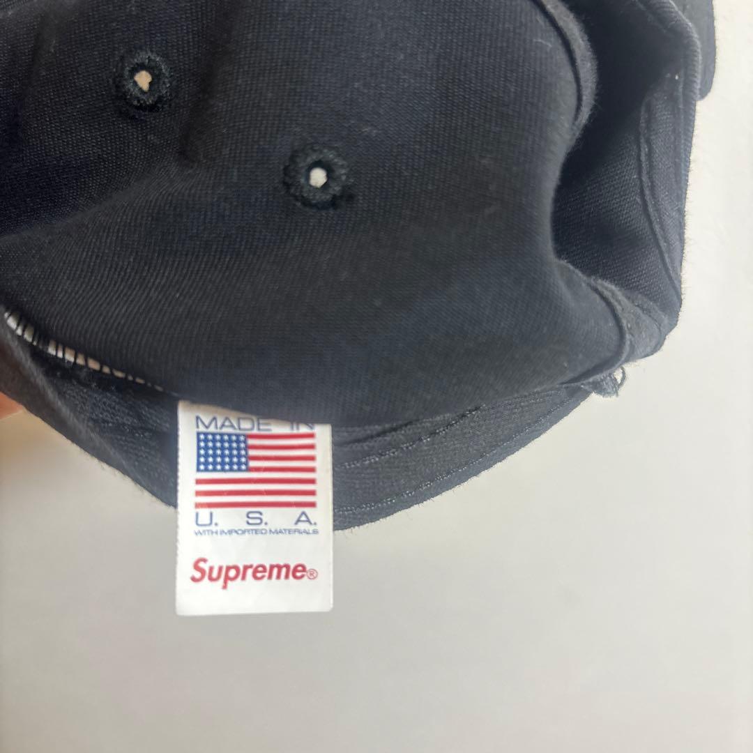 Supreme Washed Chino Twill Cap 黒