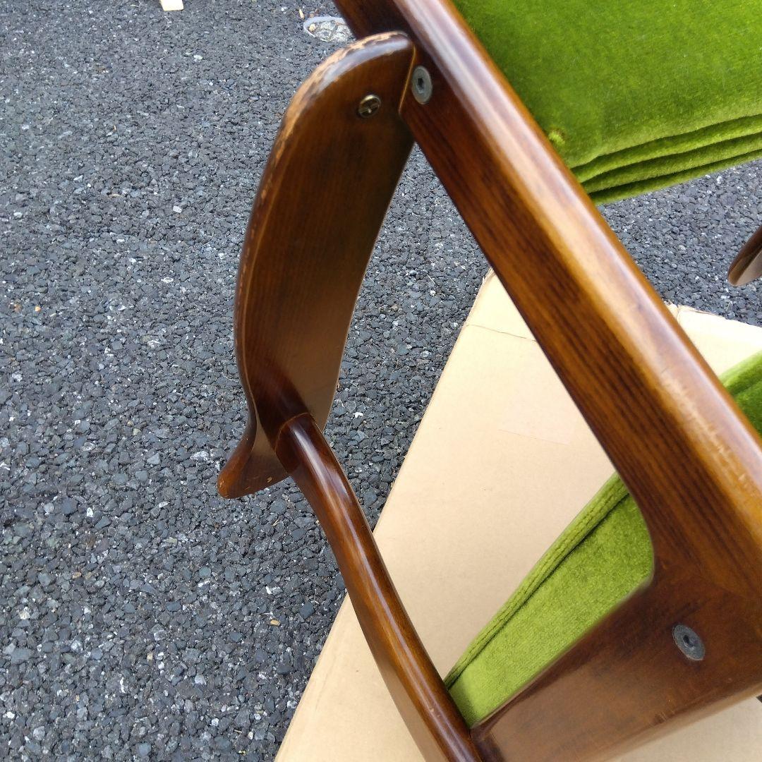 カリモク カリモク60　ヴィンテージ・デスクチェア　役員用チェア　回転椅子