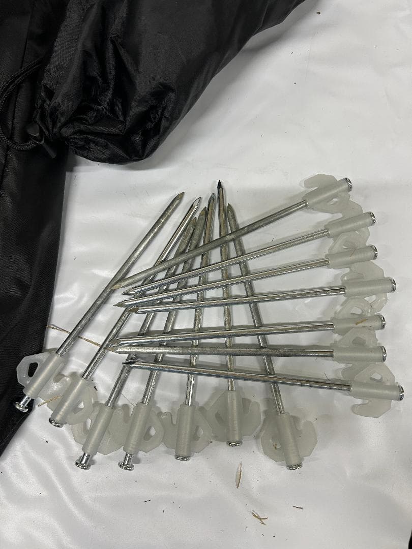 M-㉘【訳ありUSED C】G-tent-L 大型 テント　黒