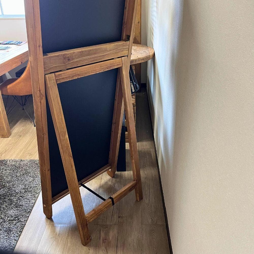 スタンドミラー　全身鏡　木製お洒落　可愛い　ウッドフレーム　北欧　古材　天然木