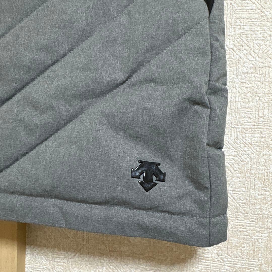 デサント　ゴルフ　中綿　ジャケット　ダウンスカート　2点セット　L グレー黒