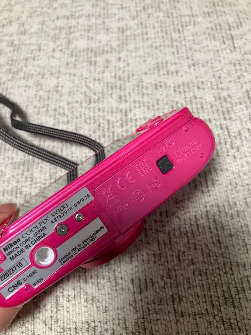 Nikon COOLPIX W100 ピンク