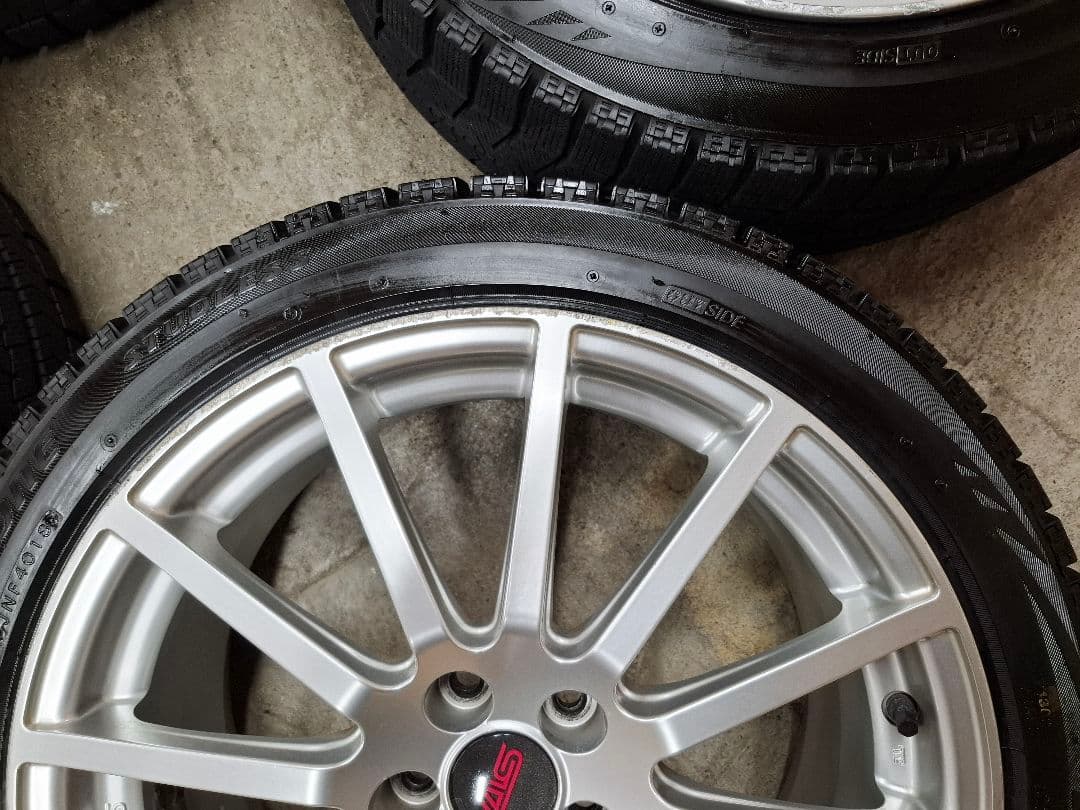 スバル レガシィ STI ts 18インチ 8.0J 純正 ホイールタイヤ