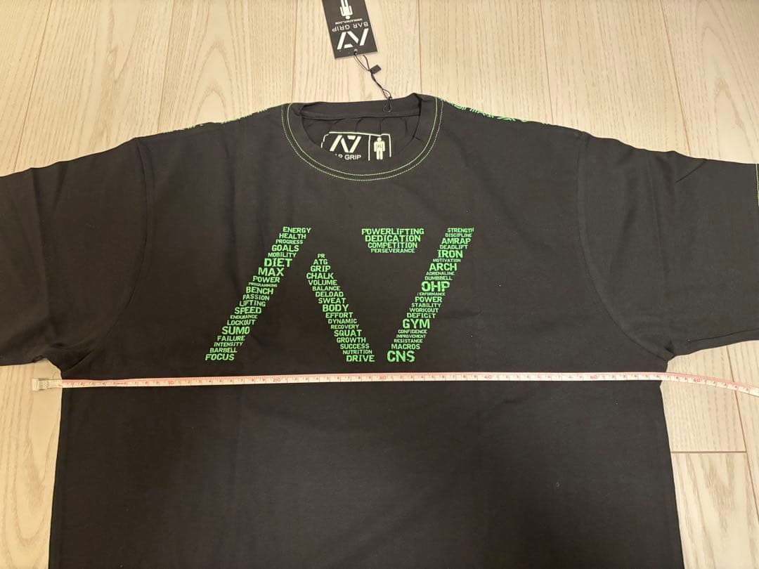 【未使用品タグ付】A7 bar grip t-シャツ（XL）