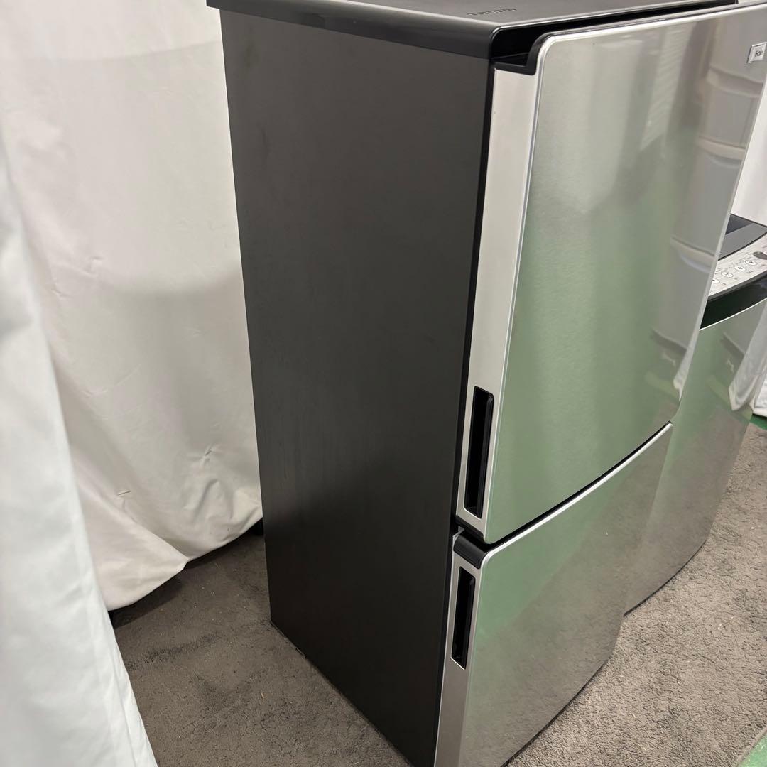 574⭕️冷蔵庫　洗濯機　セット　一人暮らし　設置無料　安い　おすすめ　シルバー