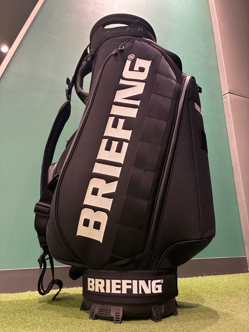 BRIEFING ブラック キャディバッグ　CR-3 #03