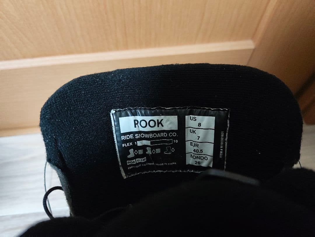 RIDE ROOK スノーボードブーツ 26cm US8