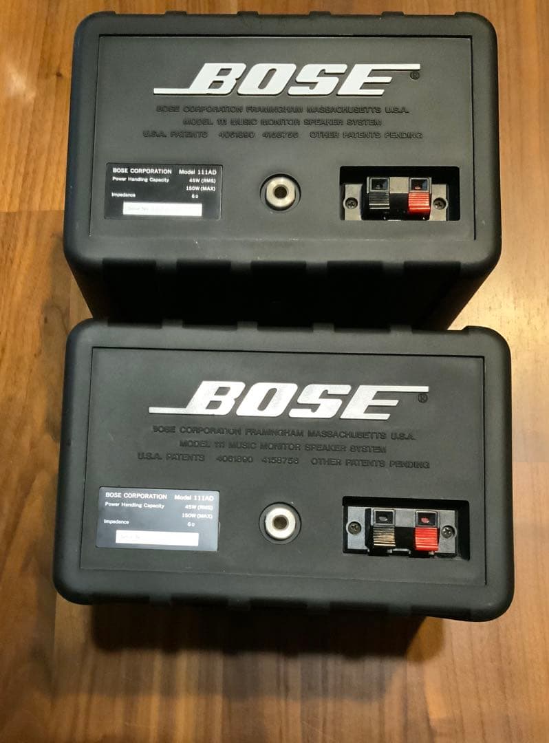 BOSE 111AD スピーカー 連番 （梱包済み 手続き迅速！）