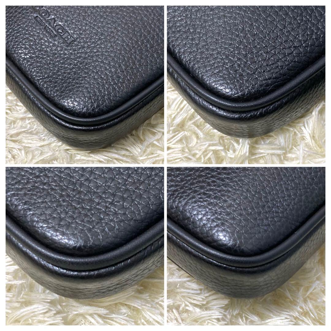 【極美品】COACH コーチ エイデン ショルダーバッグ レザー ブラック