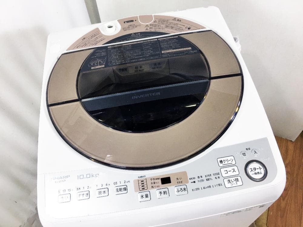 ★分解洗浄済！★★SHARP 10kg 洗濯機【ES-GV10D-T】G4HO