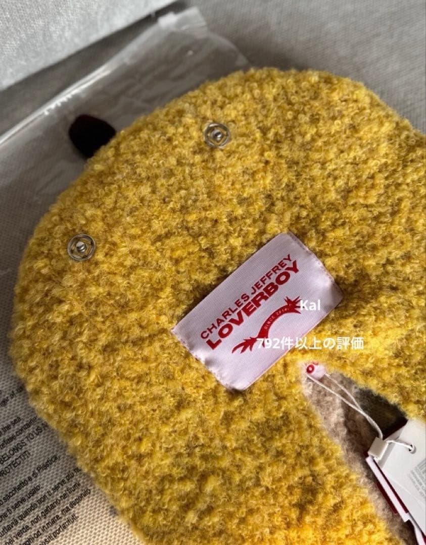 帽子 CHARLES JEFFREY LOVERBOY CHUNKY BANANA