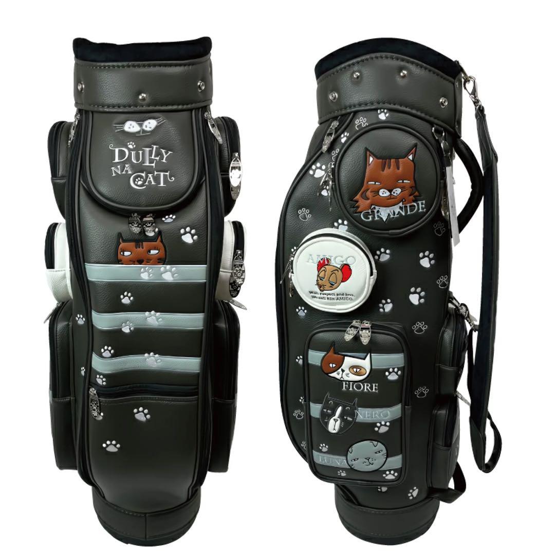 【新品】ダリーナキャット キャディバッグ　DN-CB03 ブラック