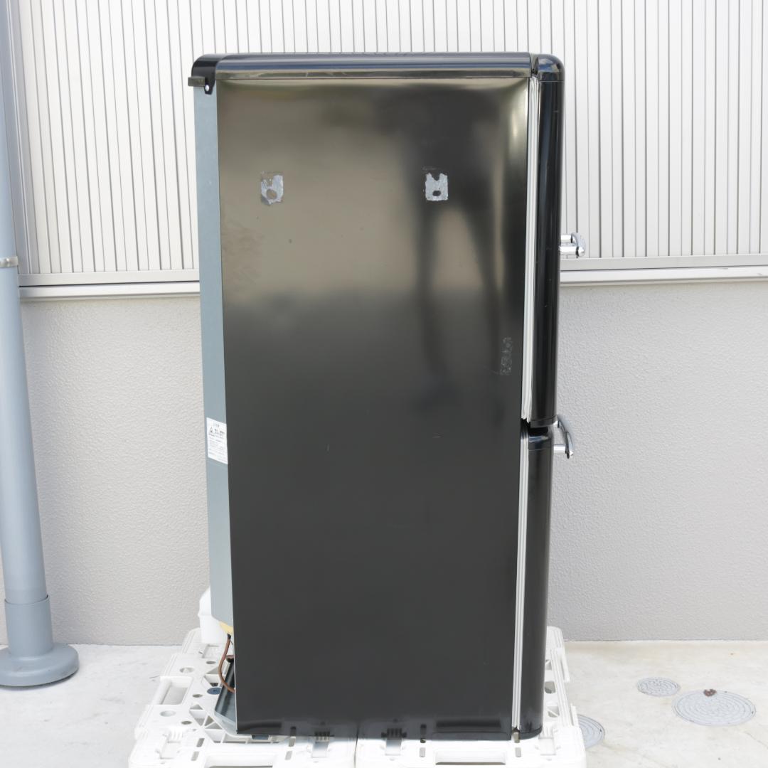 e angle レトロ風 2ドア 冷蔵庫 149L ANG-RE151