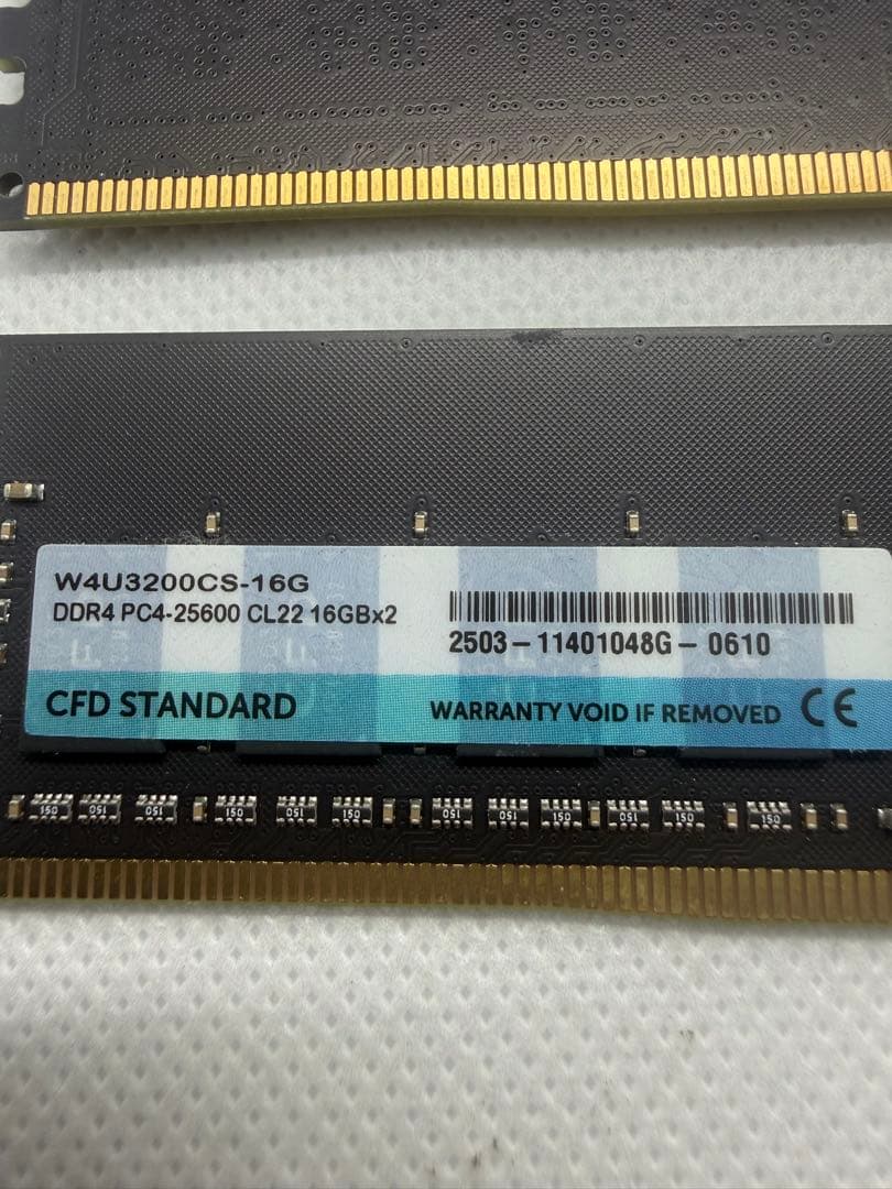 CFD DDR4 メモリ W4U3200CS-16G 16GBx2