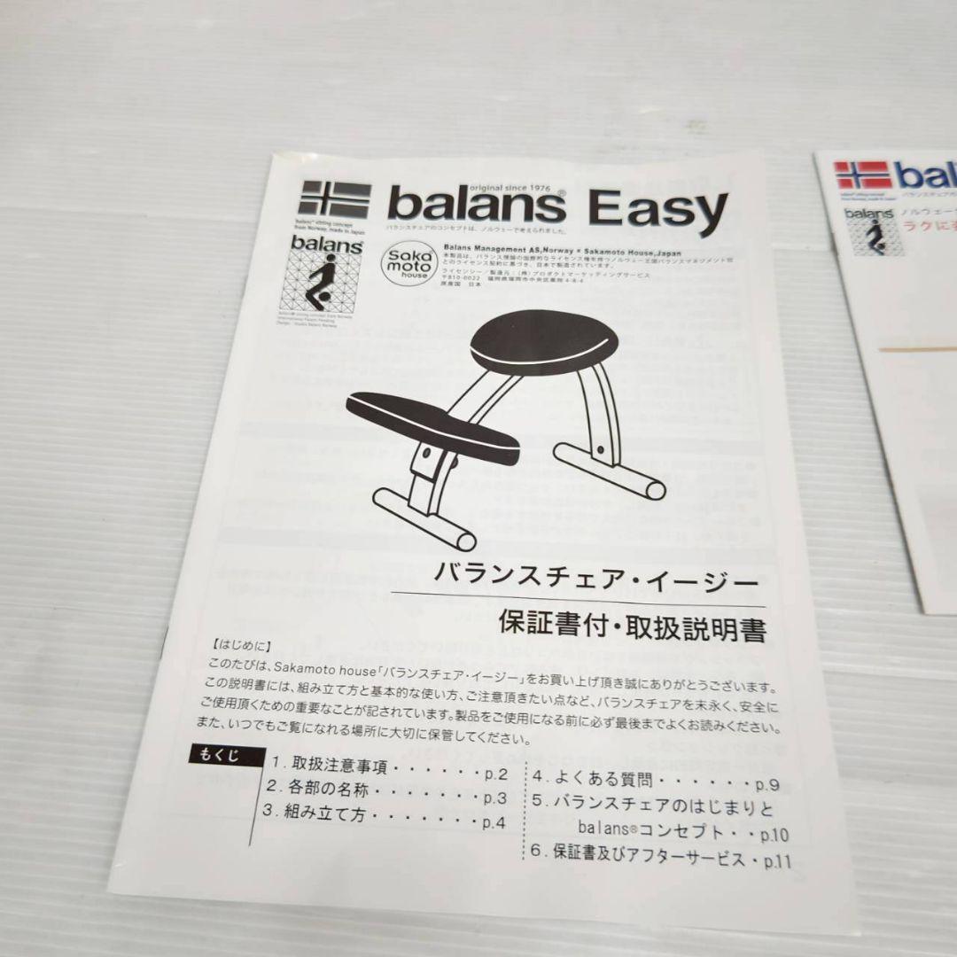 サカモトハウス リボ バランスチェア バランスイージー ブラウン