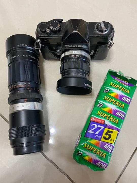 FUJICA のフイルムカメラになります！
