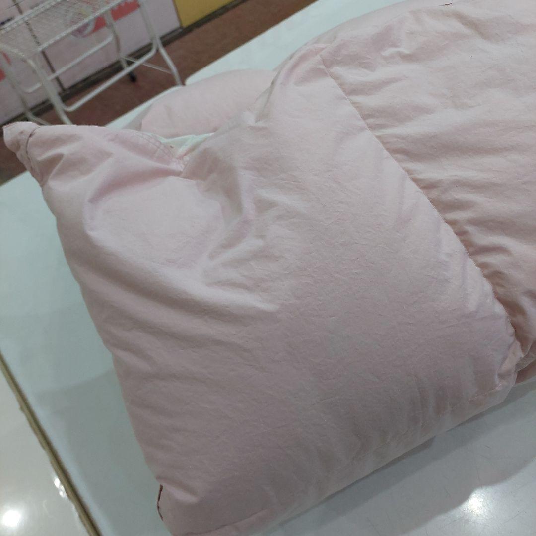 花柄 羽毛掛け布団