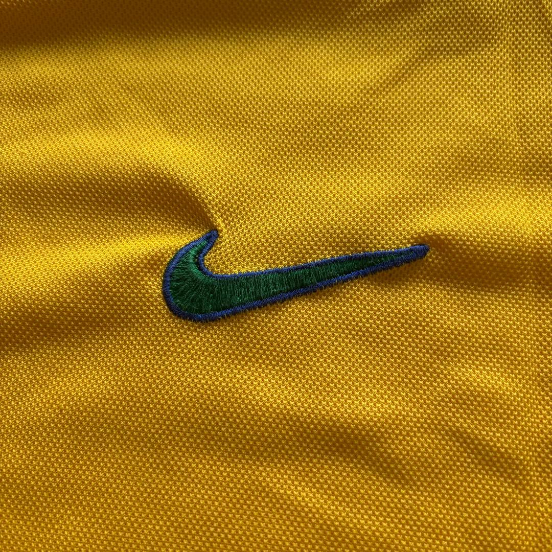 極美品 NIKE ナイキ ブラジル代表 ユニフォーム 1998-99 ホーム Ｌ