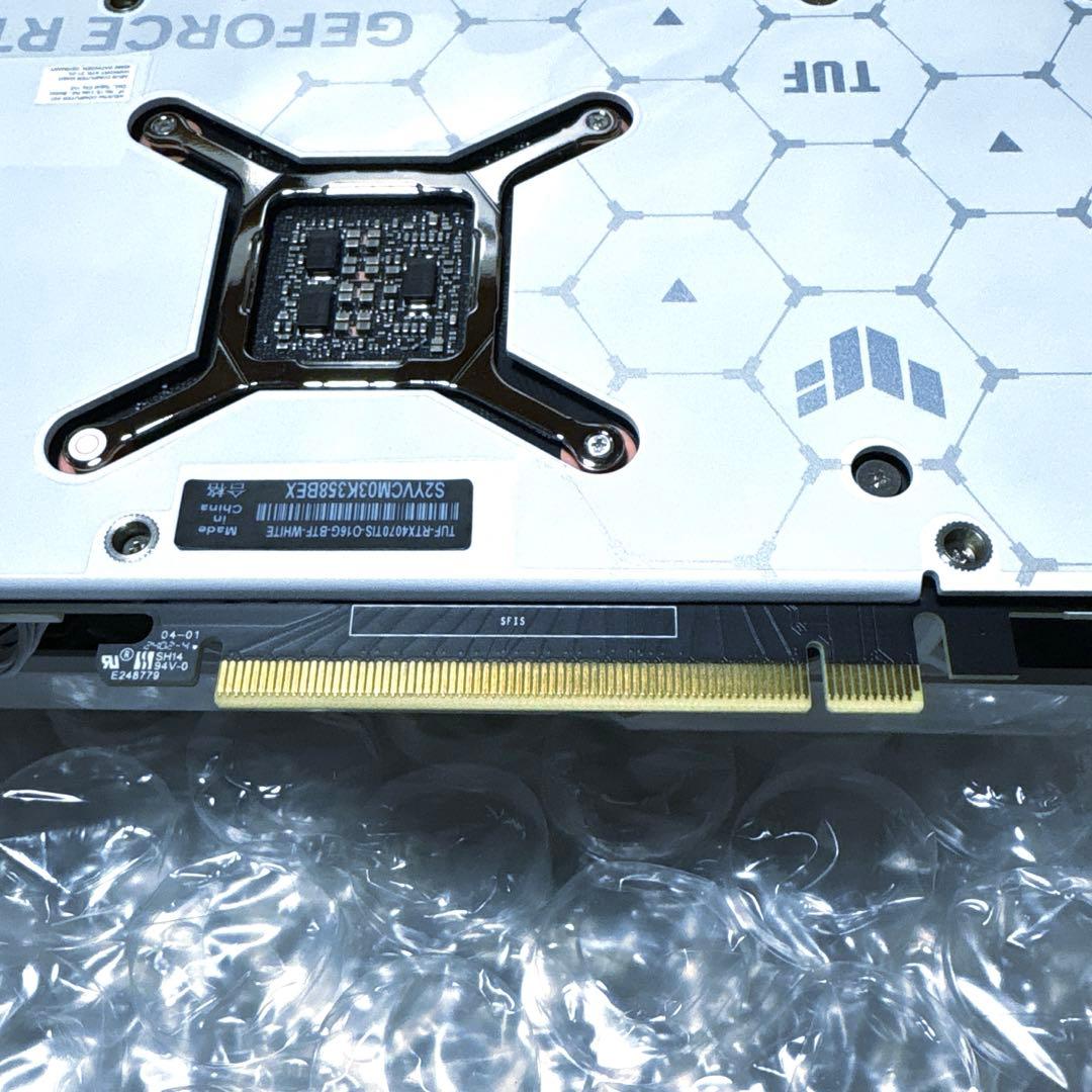 展示品 TUF GAMING rtx4070ti super16GB BTF