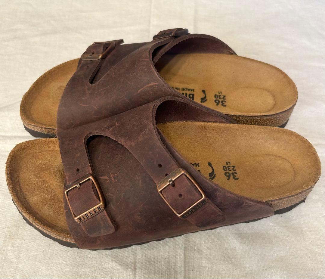 BIRKENSTOCK チューリッヒ　36 ビルケンシュトック　オイルドレザー