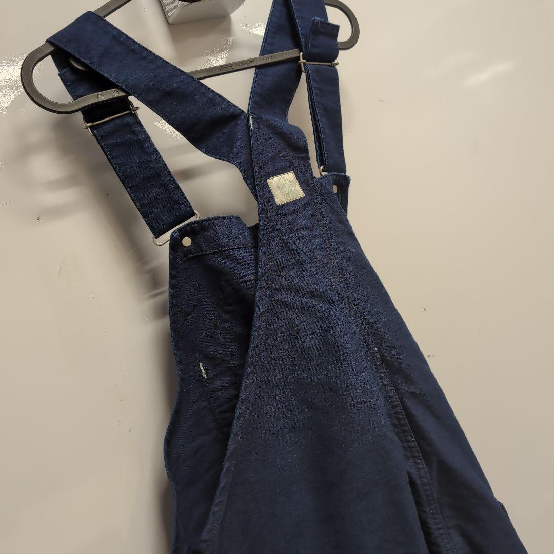 No1 Overalls flat twill indigo ポストオーバーオー