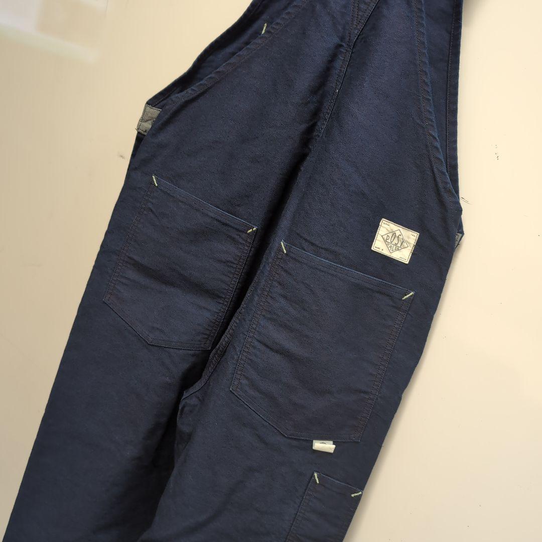 No1 Overalls flat twill indigo ポストオーバーオー