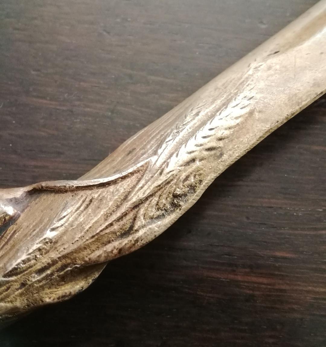 逸品　紙切り　ペーパーナイフ　英国ヴィクトリア期アール・ヌーヴォー　アンティーク